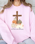 The Lord is My Shepherd Graphic Fleece Sweatshirts