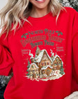 Gingerbread Bakery Graphic Fleece Sweatshirts