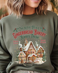 Gingerbread Bakery Graphic Fleece Sweatshirts