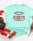 North Pole Milk and Cookie Co Graphic Tee