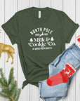 North Pole Milk and Cookie Co Graphic Tee