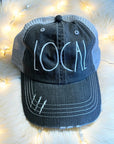 Rae Dunn Inspired Local Embroidered trucker hat