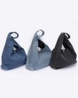 Denim Oversize Hobo Bag