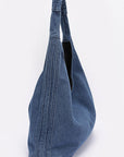 Denim Oversize Hobo Bag