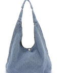 Denim Oversize Hobo Bag