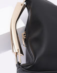 Gold Bar Handle Iconic Swing Bag