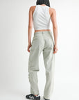 Emory Park Distressed Wide Leg Pants