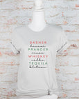 PLUS Dasher Dancer Prancer Vixen Whiskey Boutique Tee