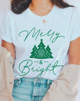 Merry & Bright Graphic Tee