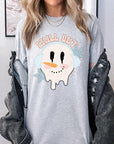 Chill Out Melting Snowman Graphic Tee