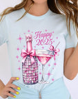 Happy 2025 New year Graphic Tee