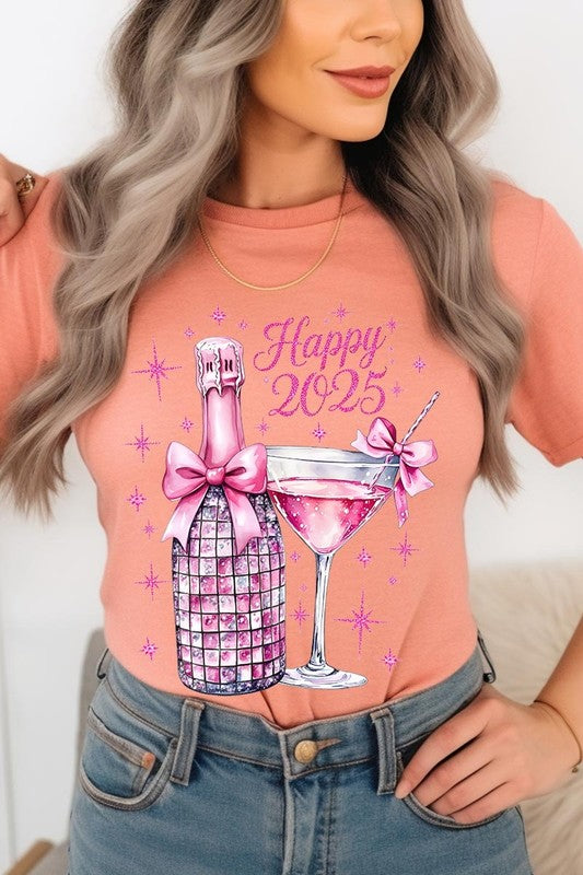 Happy 2025 New year Graphic Tee