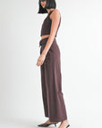 Emory Park Fold Over Pants with Wide Leg