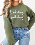 Holly Jolly Graphic Fleece Sweatshirts