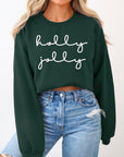 Holly Jolly Graphic Fleece Sweatshirts