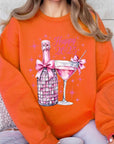 Happy 2025 New year Graphic Fleece Sweatshirts