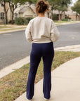 Julia Rose - The Mila Navy Bootcut Leggings