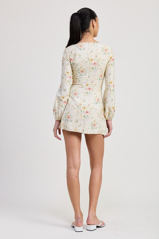 Emory Park Mini Long Sleeve Floral Dress