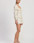 Emory Park Mini Long Sleeve Floral Dress