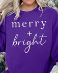 Merry+Bright Graphic Fleece Sweatshirts