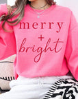 Merry+Bright Graphic Fleece Sweatshirts