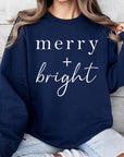 Merry+Bright Graphic Fleece Sweatshirts