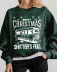 Merry Christmas Shitter's Full Graphic Sweatshirts