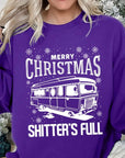 Merry Christmas Shitter's Full Graphic Sweatshirts