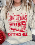 Merry Christmas Shitter's Full Graphic Sweatshirts