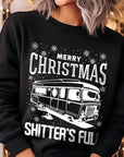 Merry Christmas Shitter's Full Graphic Sweatshirts