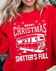 Merry Christmas Shitter's Full Graphic Sweatshirts