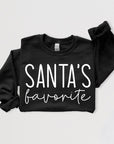 Santa's Favorite Graphic Fleece Sweatshirts