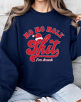 Ho Ho Ho Holy Shit Graphic Fleece Sweatshirts