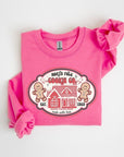 North Pole Gingerbread Cookie Graphic Sweatshirts