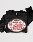 North Pole Gingerbread Cookie Graphic Sweatshirts