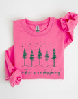 Winter Wonderland Graphic Fleece Sweatshirts