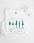 Winter Wonderland Graphic Fleece Sweatshirts