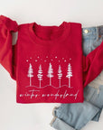 Winter Wonderland Graphic Fleece Sweatshirts