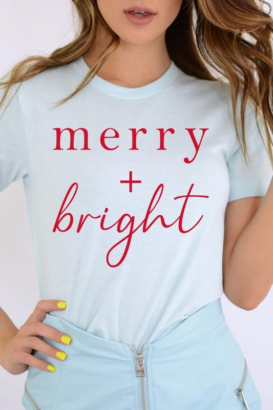 Merry+Bright Graphic Tee