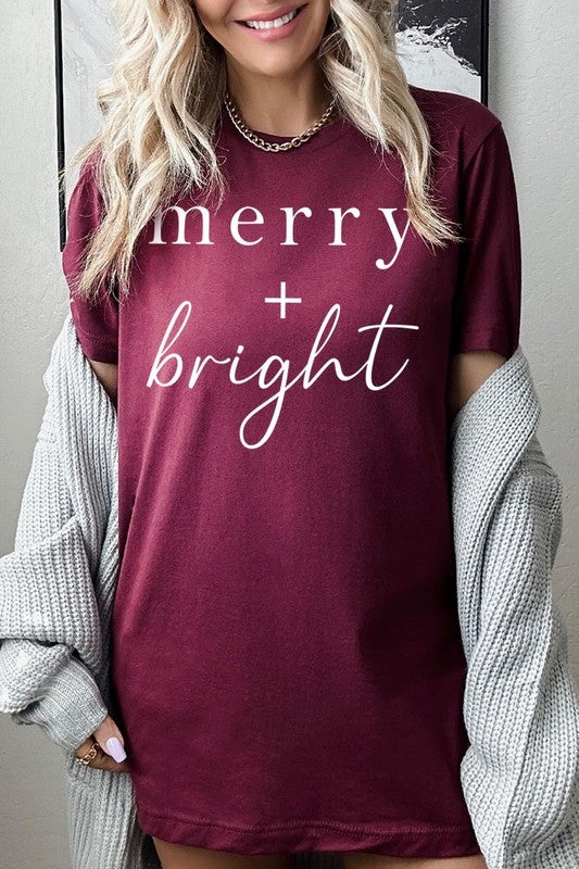 Merry+Bright Graphic Tee