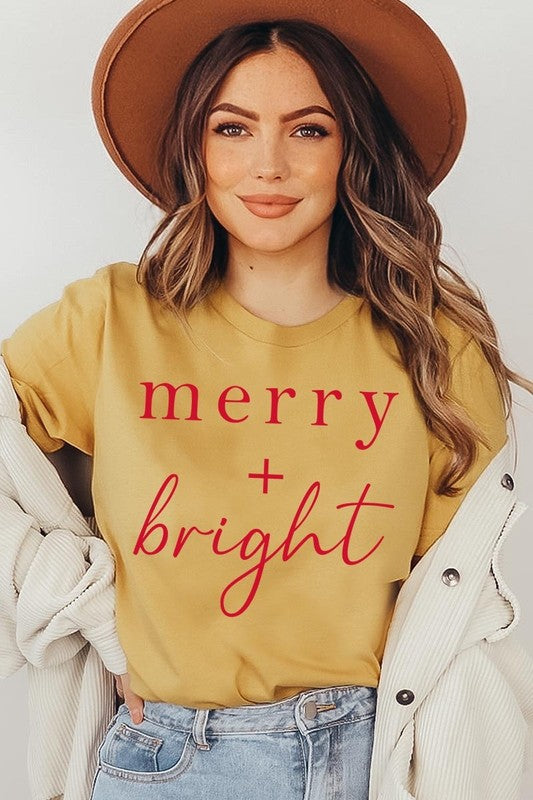 Merry+Bright Graphic Tee