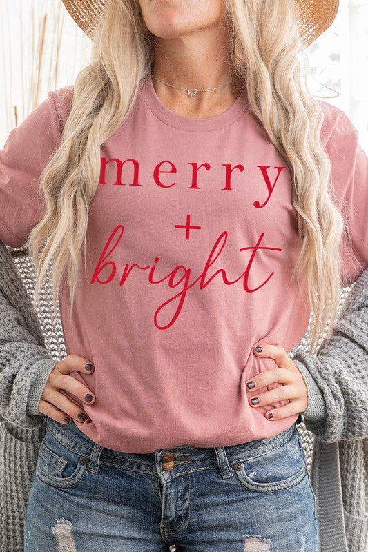 Merry+Bright Graphic Tee