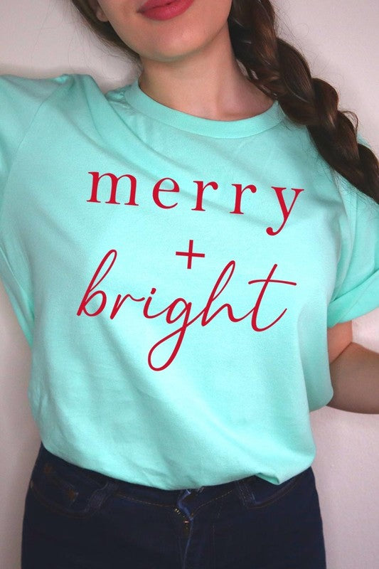 Merry+Bright Graphic Tee