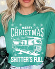 Merry Christmas Shitter's Full Graphic Tee