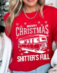 Merry Christmas Shitter's Full Graphic Tee