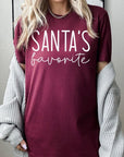 Santa's Favorite Graphic Tee