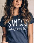 Santa's Favorite Graphic Tee