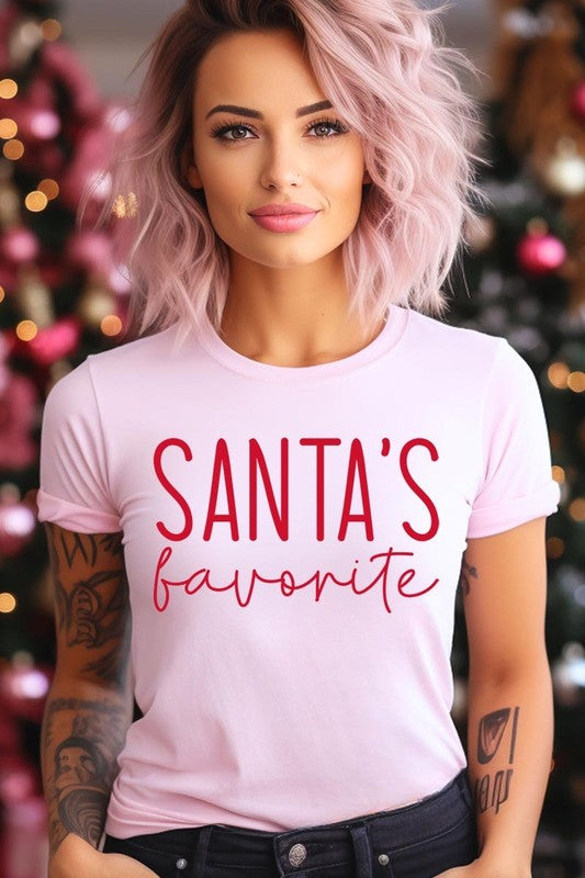 Santa&#39;s Favorite Graphic Tee