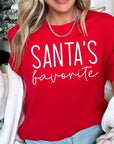 Santa's Favorite Graphic Tee