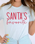 Santa's Favorite Graphic Tee